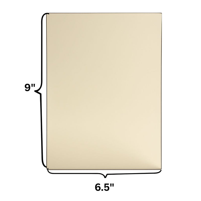 6.5” x 9” High-Temperature Pyroceram Ceramic Glass for Wood Stoves and Fireplaces