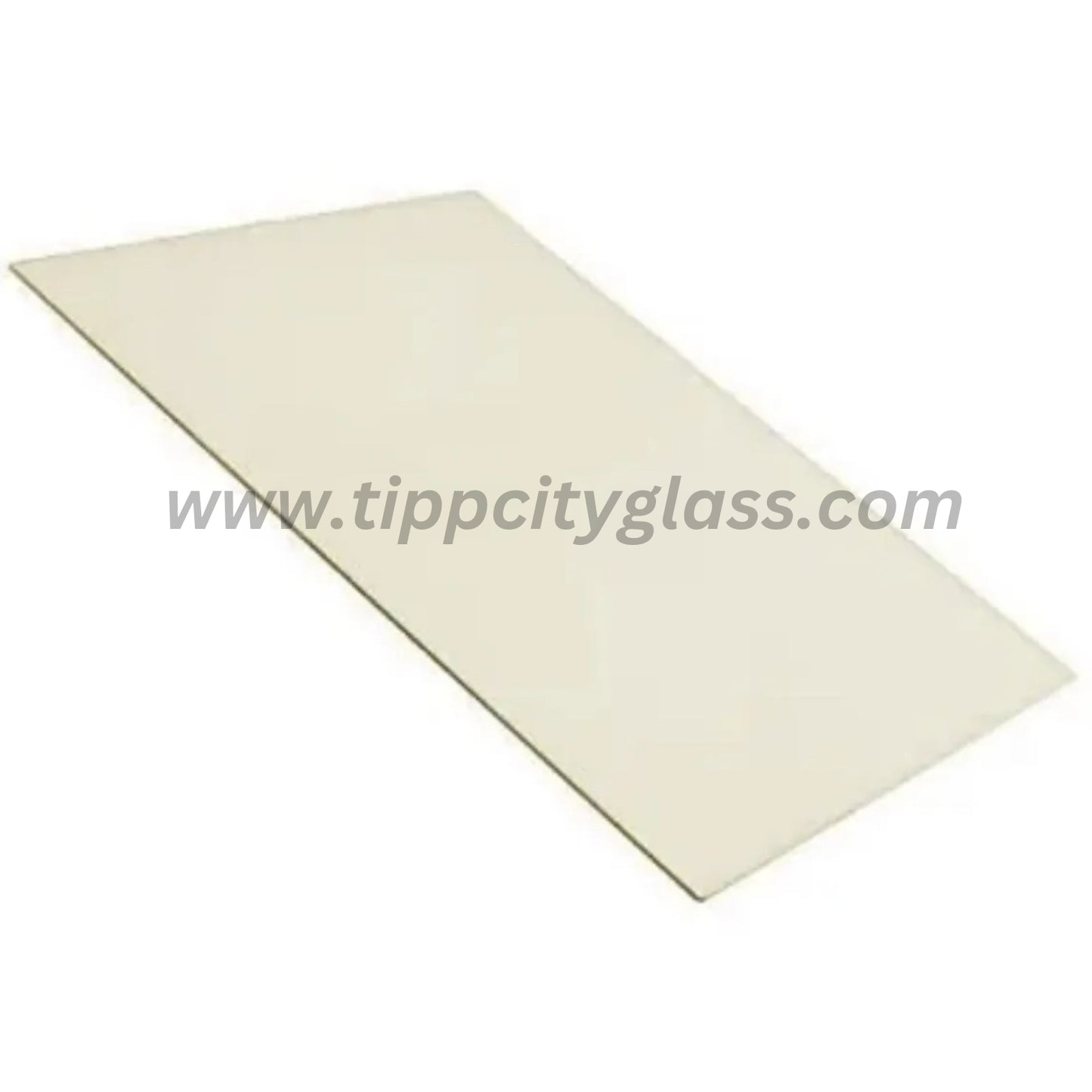 Half Moon High Temperature Pyroceram Ceramic Glass image 1