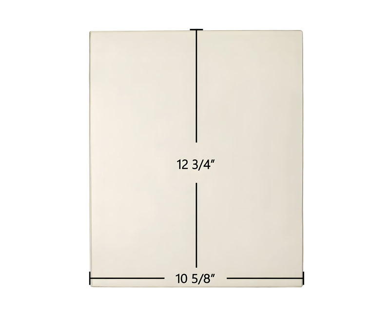 Ceramic Replacement Glass for Alaska Kast Console II - 12 3/4" x 10 5/8"