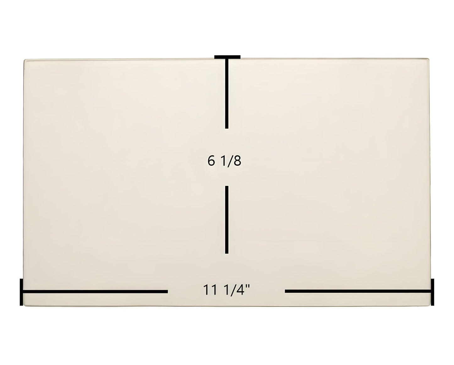 Ceramic Replacement Glass for Appalachian 32-BW-1988, 37, 36-BW (Old) Side Ceramic Glass | 11 1/4" x 6 1/8" |Part #7GA36S - 11 1/4" x 6 1/8"