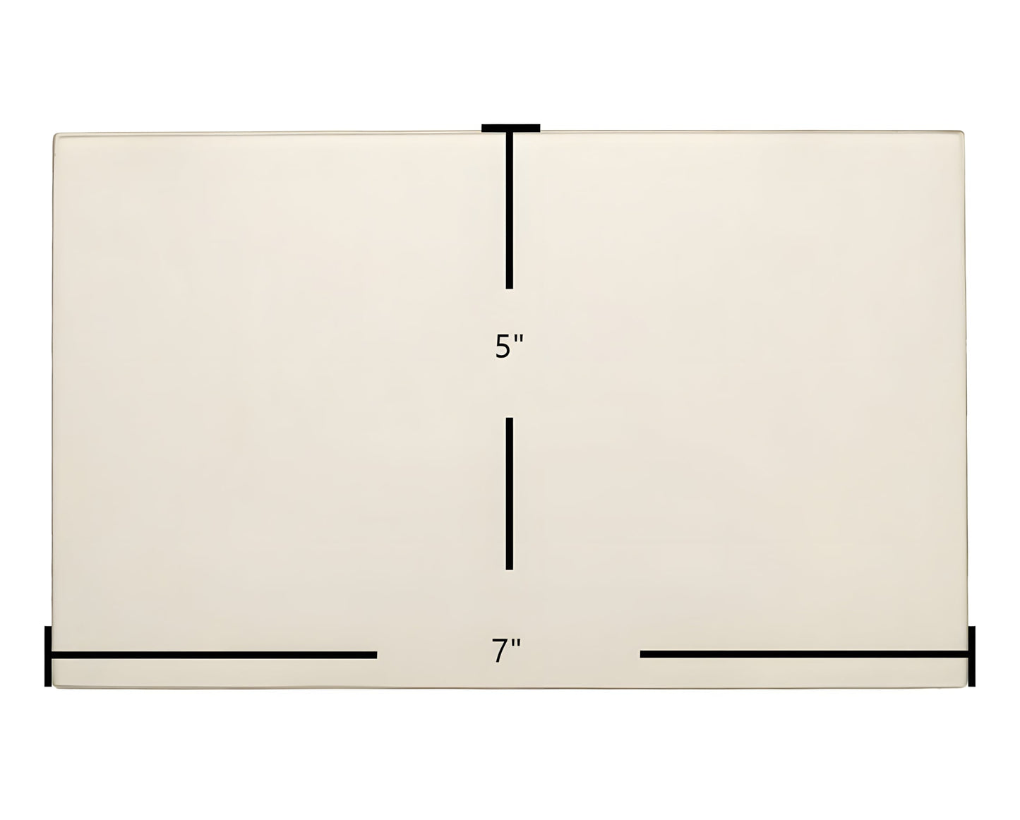 Ceramic Replacement Glass for Appalachian Double Door Replacement Ceramic Glass | 7" x 5" | Part #7G57-6 - 7" x 5"