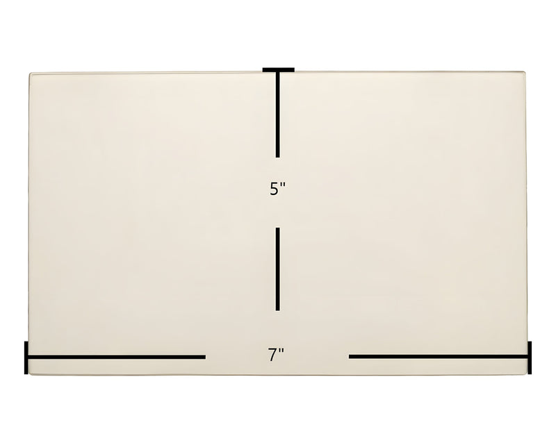 Ceramic Replacement Glass for Appalachian Double Door Replacement Ceramic Glass | 7" x 5" | Part #7G57-6 - 7" x 5"