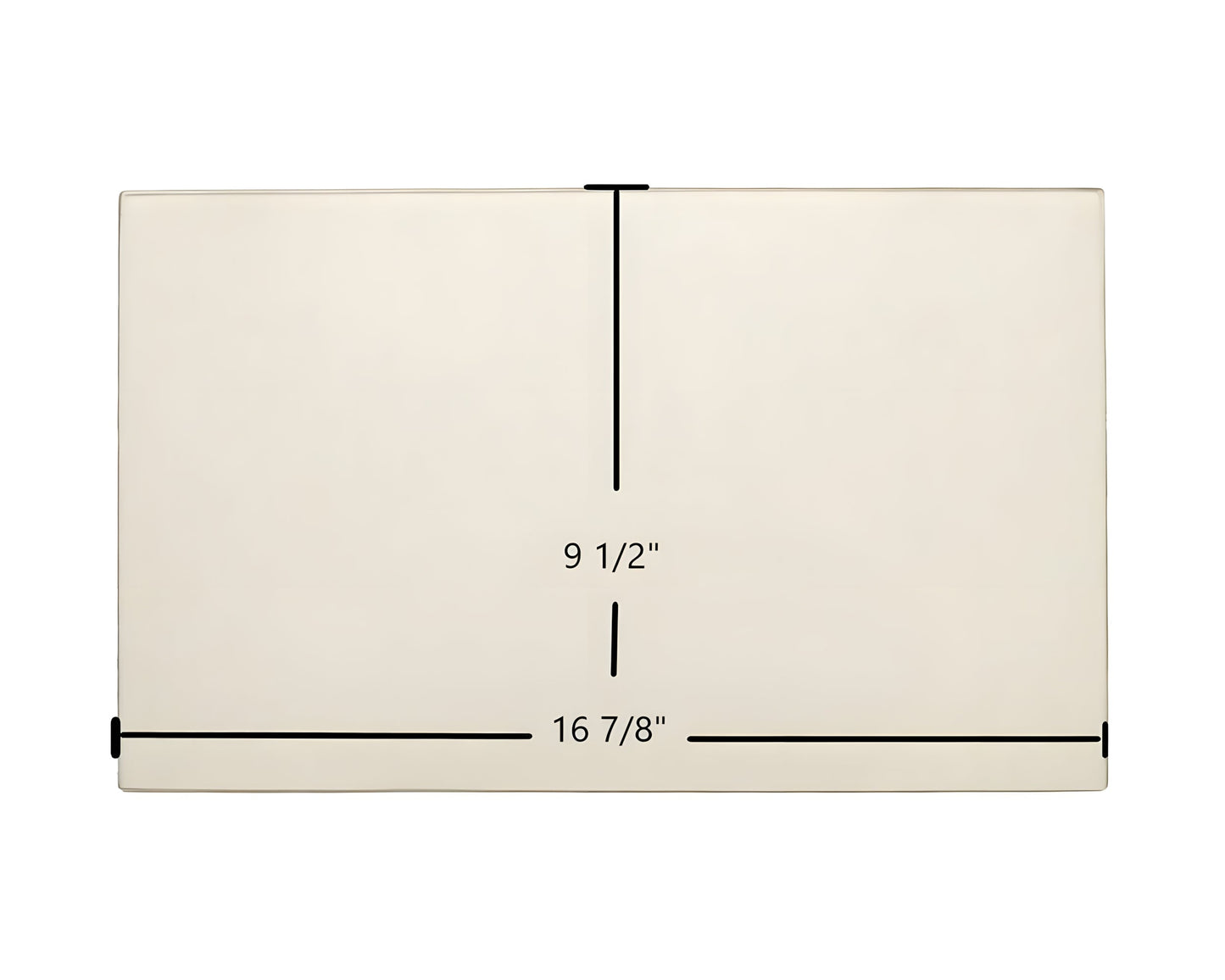 Ceramic Replacement Glass for Ashley AFS241 Replacement Ceramic Glass | 16 7/8" x 9 1/2" | Part #053350 - 16 7/8" x 9 1/2"