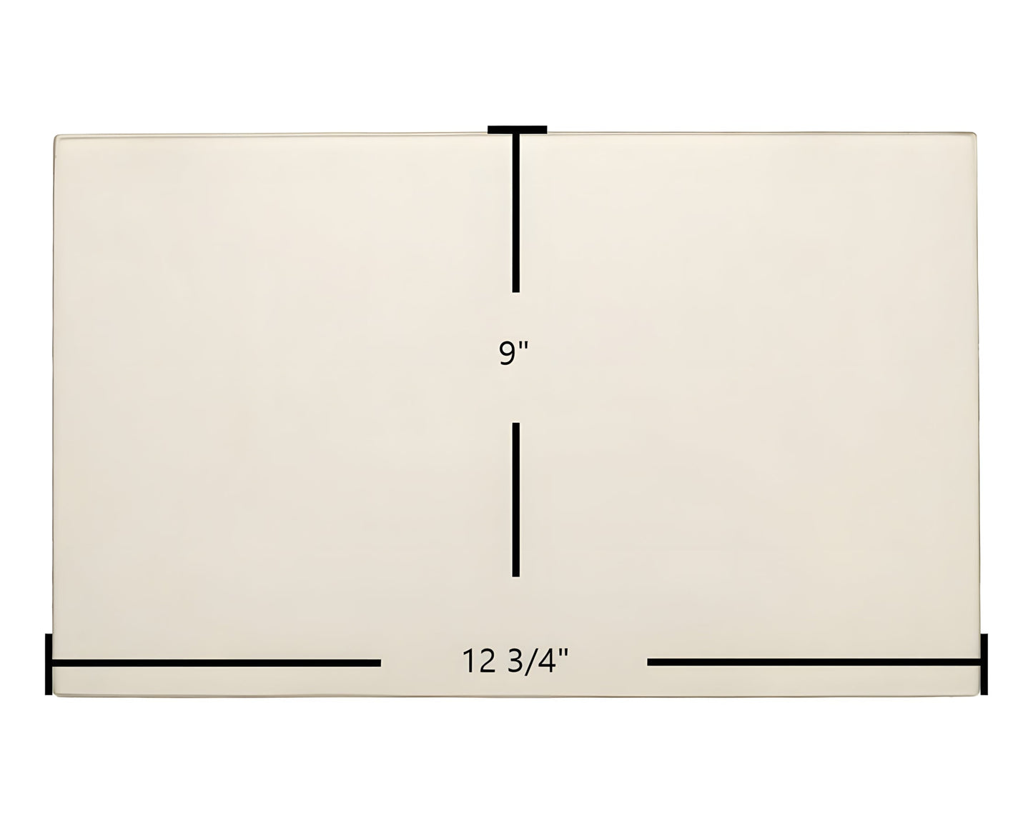 Ceramic Replacement Glass for Aurora 7GASDO-ND Door Glass Replacement - 12 3/4" x 9"