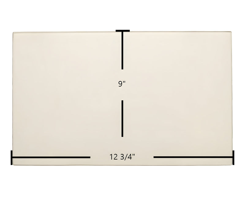 Ceramic Replacement Glass for Aurora 7GASDO-ND Door Glass Replacement - 12 3/4" x 9"