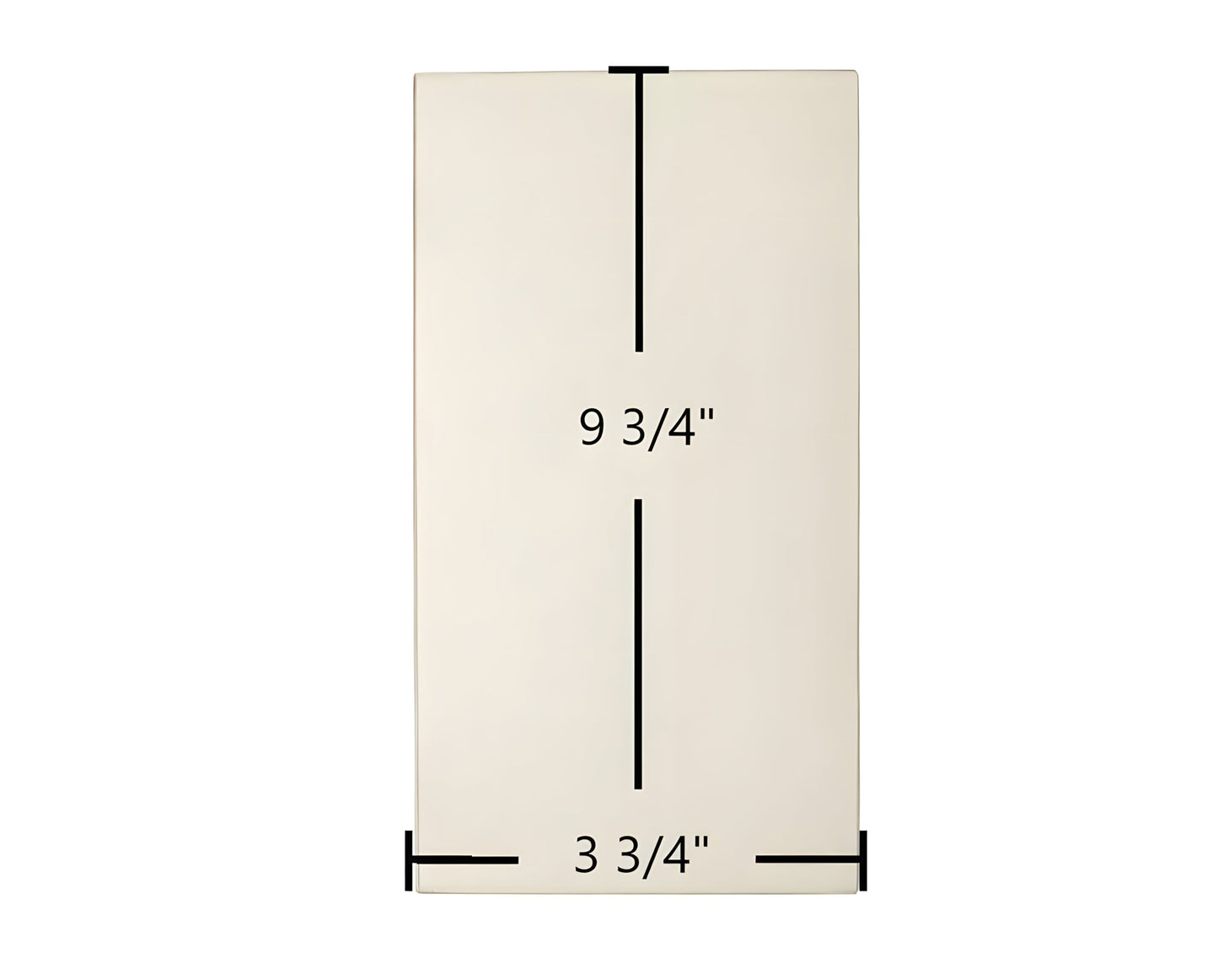 Ceramic Replacement Glass for Avalon Avanti Side Door Glass Replacement - 9 3/4" x 3 3/4"