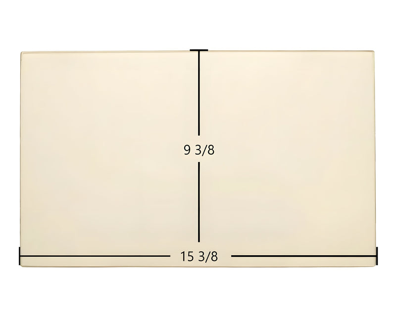 Ceramic Replacement Glass for Avalon Camano / Lopi AGP Door Glass Replacement - 15 3/8" x 9 3/8"