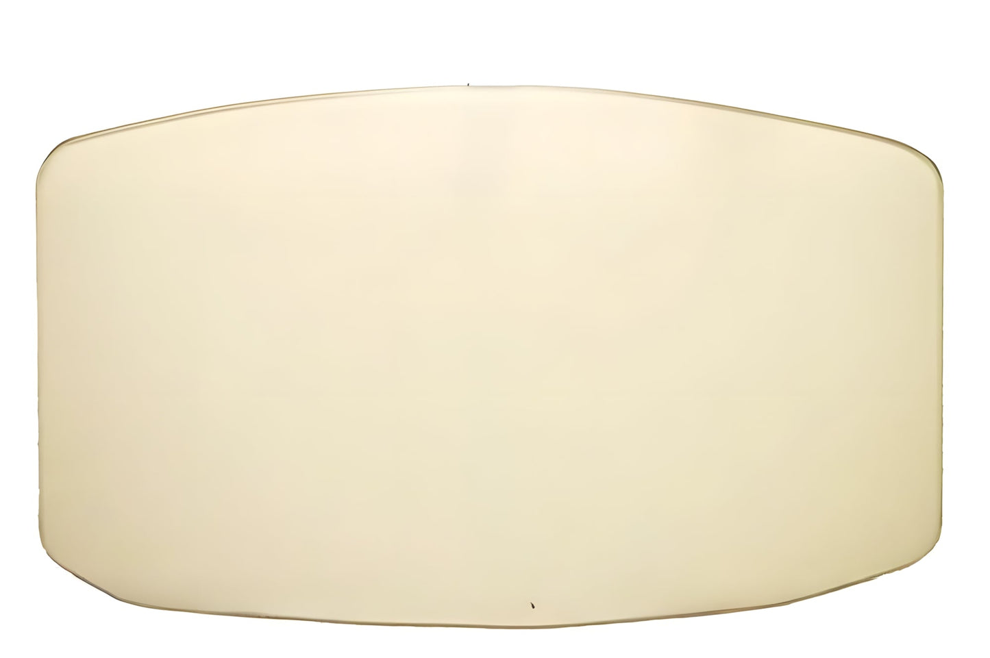 Ceramic Replacement Glass for Avalon Small Pellet Stove Door Glass Replacement - 17 1/8" x 10 3/16" Arched