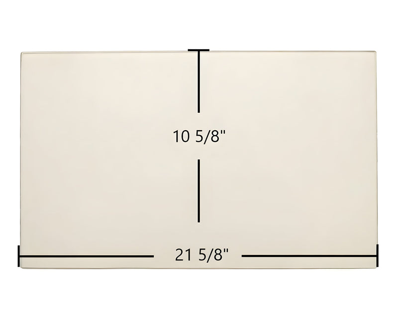 Ceramic Replacement Glass for Blaze King Briarwood BRII/90 Door Glass Replacement - 21 5/8" x 10 5/8"
