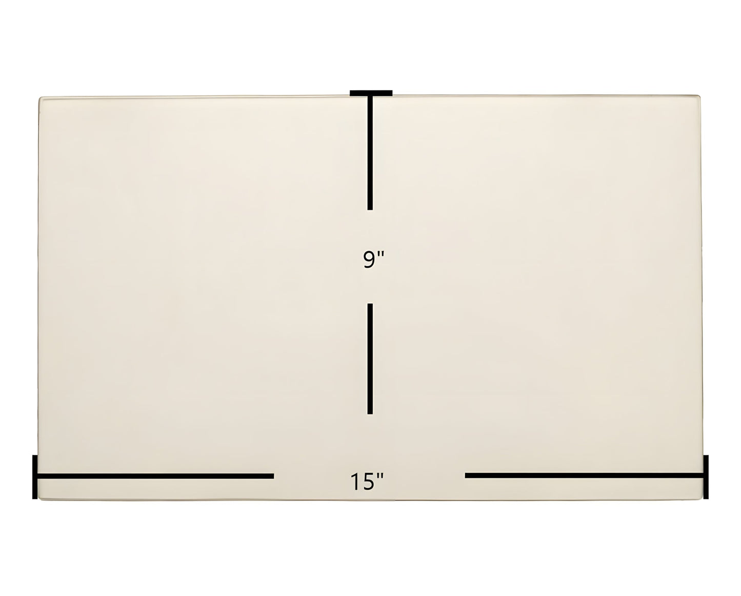 Ceramic Replacement Glass for Blaze King Chinook 20, CK20, Sirocco 20, SC20 Door Glass Replacement - 9" x 15"