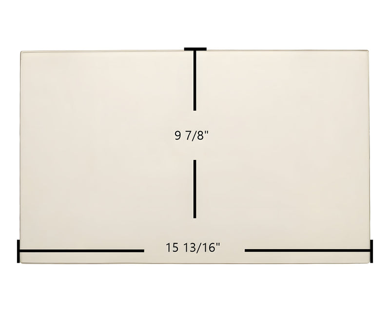 Ceramic Replacement Glass for Blaze King Princess, PI29, PE32, PE1006, PEJ1006, PEJ1106 Door Glass Replacement - 15 13/16" x 9 7/8"