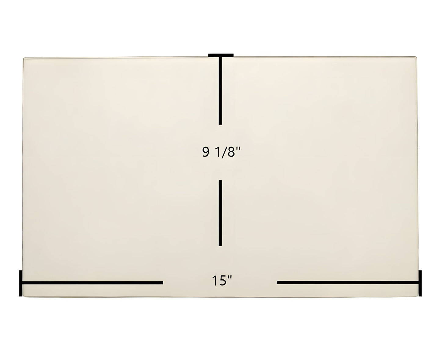 Ceramic Replacement Glass for Blaze King Royal Guardian RGT-3001 Door Glass Replacement - 9 1/8" x 15"