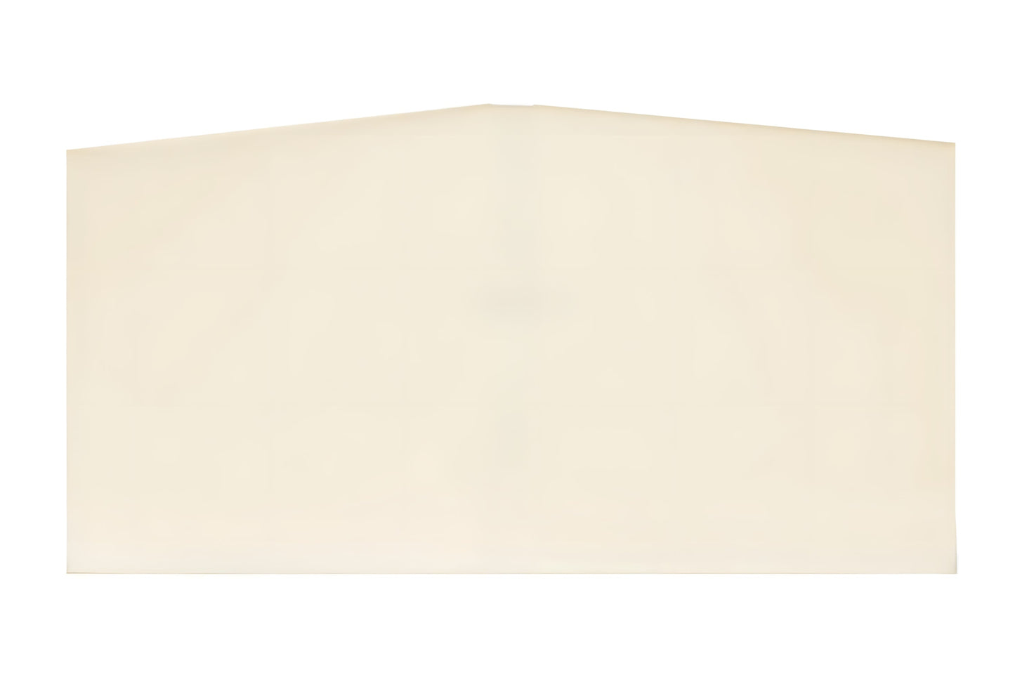 Ceramic Replacement Glass for Blue Ridge Insert 7GBRL Door Glass Replacement - 20" x 10 1/2" Archtop