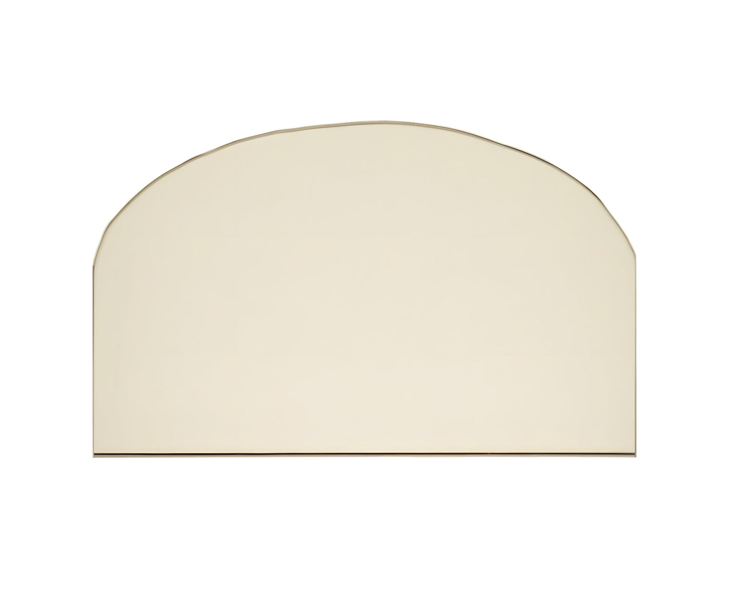Ceramic Replacement Glass for Cast Heat Door Glass Replacement - 13 3/8" x 9" Archtop