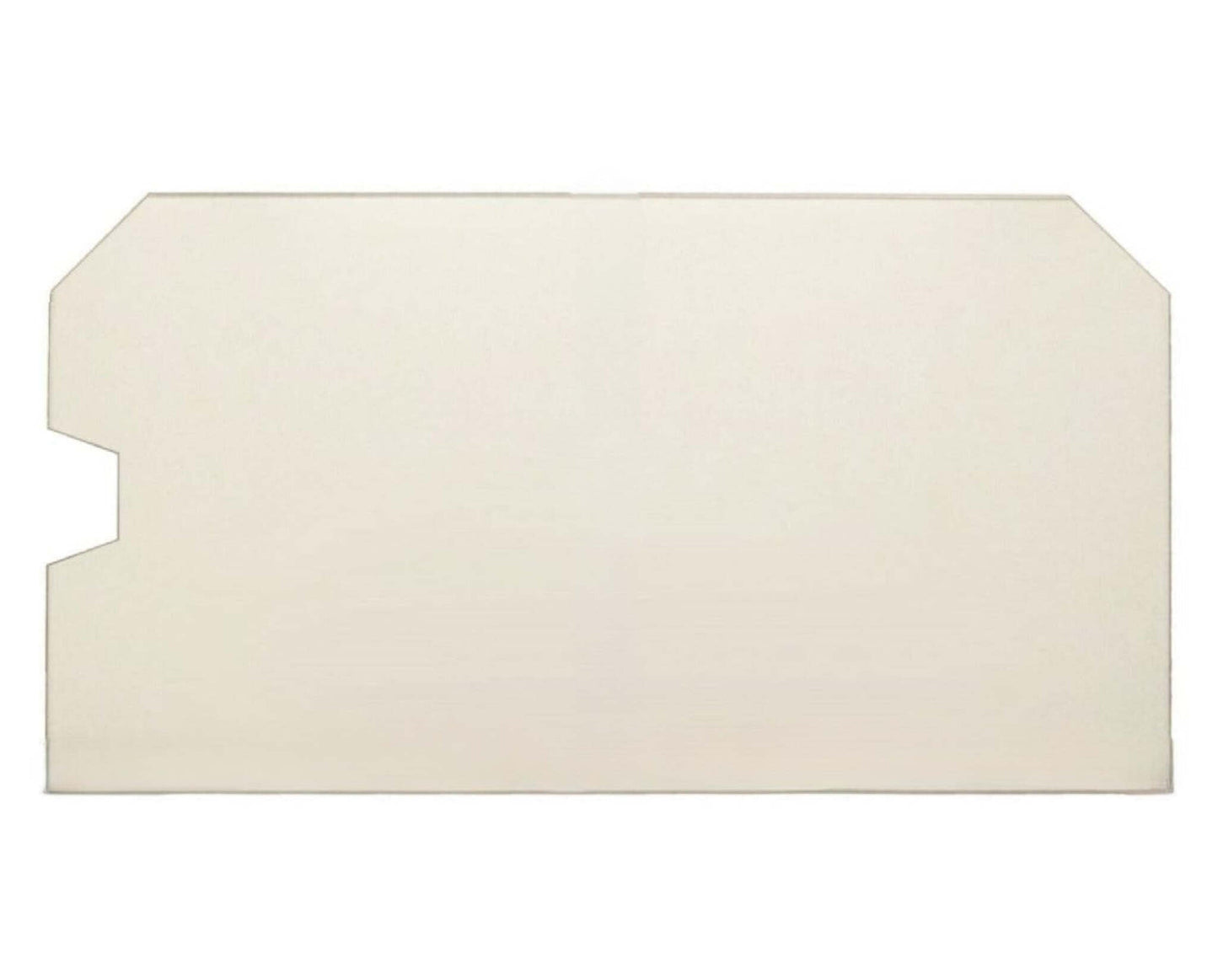 Ceramic Replacement Glass for Country Performer C210 / CA210 & Striker C160 / CA160 / S / SA / SS / ST 210 Ceramic Glass Panel - 17 3/4" x 8 3/4"