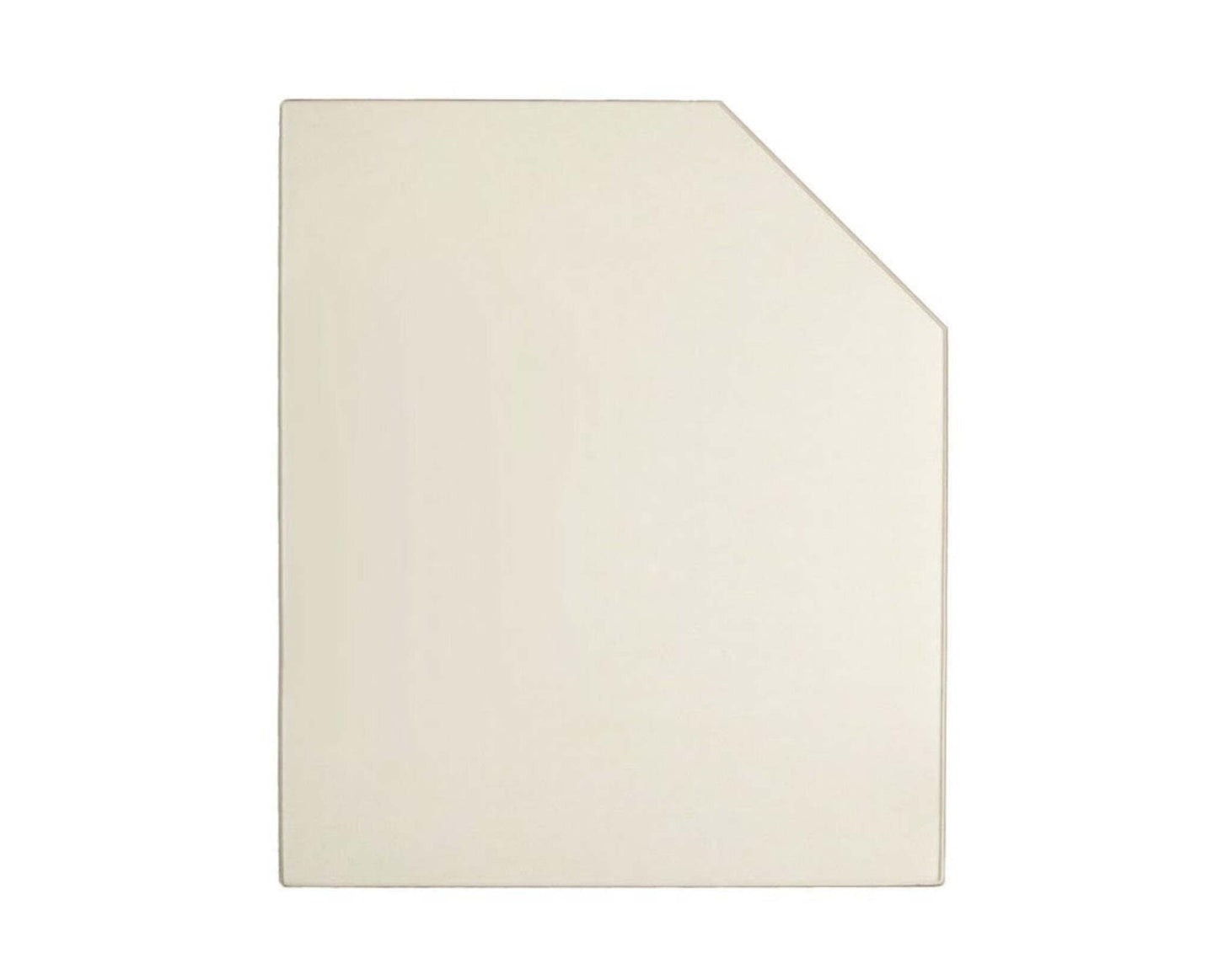 Ceramic Replacement Glass for Fireplace Xtrordinair Ceramic Archtop Door Glass - 12 1/16" x 15" Archtop