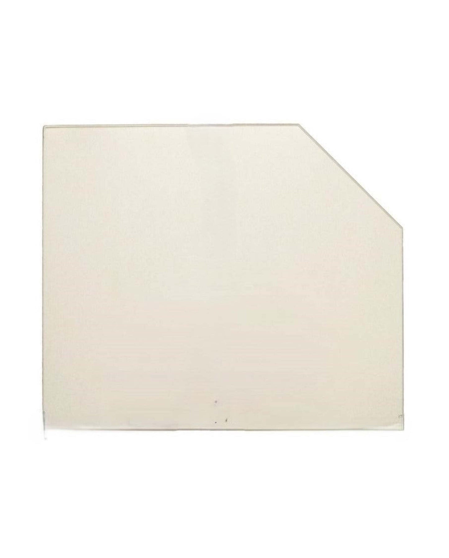 Ceramic Replacement Glass for Grizzly Double Door Ceramic Glass Panel - 10 11/16" x 8 1/4" Archtop