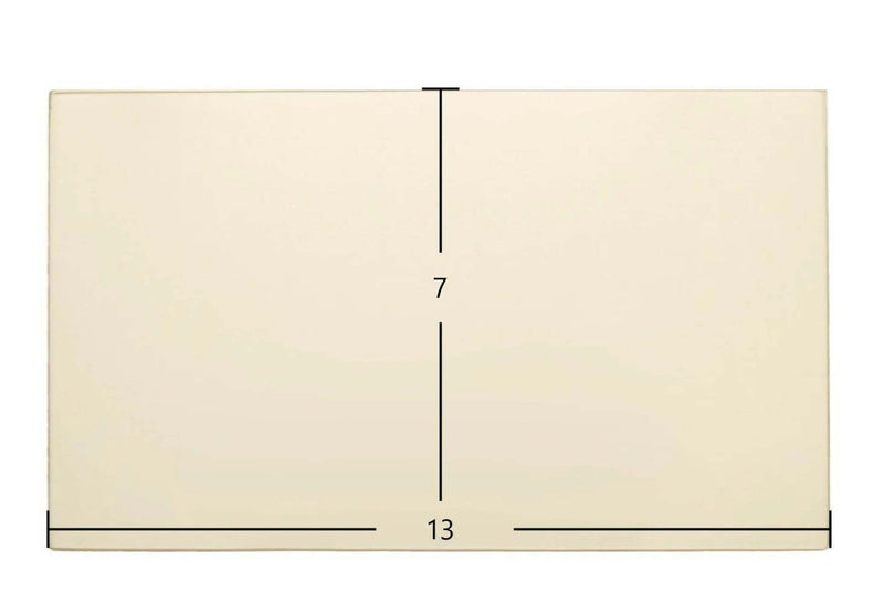 Ceramic Replacement Glass for Hitzer 710 Energy Master II Stoker Ceramic Glass Panel - 13" x 7"