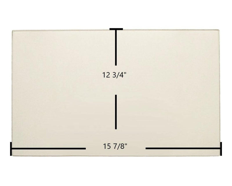 Ceramic Replacement Glass for Jotul GF100 Nordic DV QT Replacement Ceramic Glass - 15 7/8" x 12 3/4"