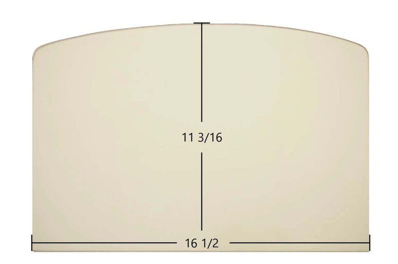 Ceramic Replacement Glass for Jotul Rangeley F 50 TL / Carrabassett F 55 Replacement Ceramic Glass - 16 1/2" x 11 3/16"
