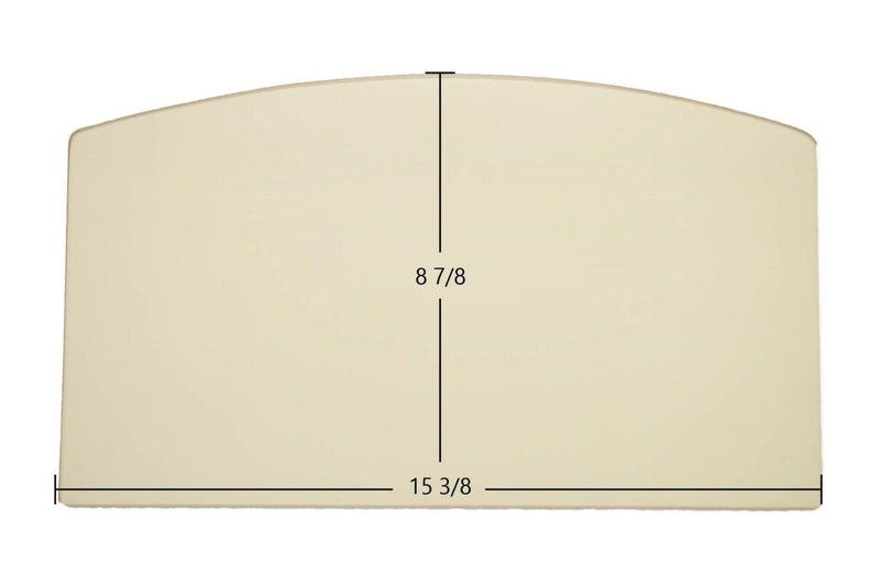Ceramic Replacement Glass for Lopi Endeavor / Parlor / Patriot Ceramic Glass Panel - 15 3/8" x 8 7/8"