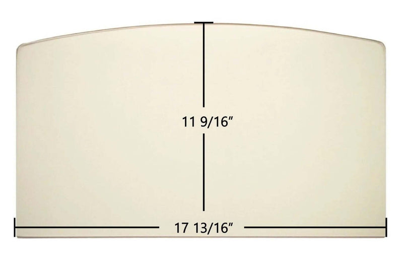 Ceramic Replacement Glass for Quadra-Fire 5700 ACT Ceramic Glass Panel | 17 13/16" x 11 9/16" | Part #SRV7000-014 - 17 13/16" x 11 9/16"