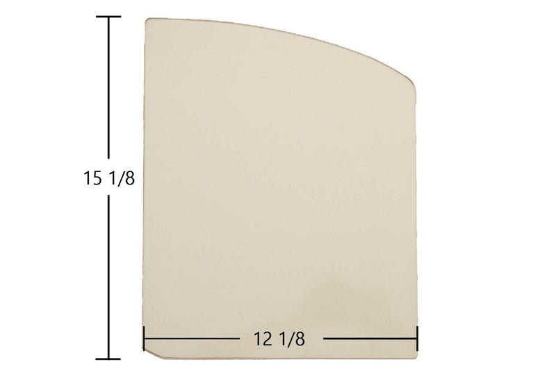 Ceramic Replacement Glass for Quadra-Fire 7100 & 7100FP Double Door Ceramic Glass Panel | 12 1/8" x 15 1/8" | Part #433-5750 - 12 1/8" x 15 1/8"