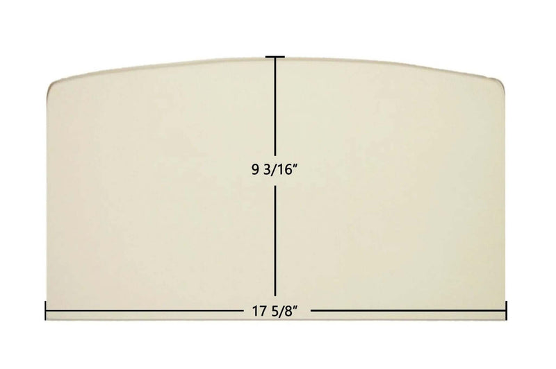 Ceramic Replacement Glass for Quadra-Fire Yosemite Ceramic Glass Panel | 17 5/8" x 9 3/16" | Part #7004-025 - 17 5/8" x 9 3/16"