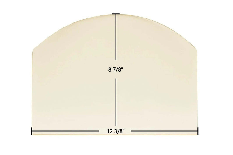 Ceramic Replacement Glass for Reading The Allegheny RS-96S Ceramic Glass Panel | 12 3/8" x 8 7/8" - 12 3/8" x 8 7/8"
