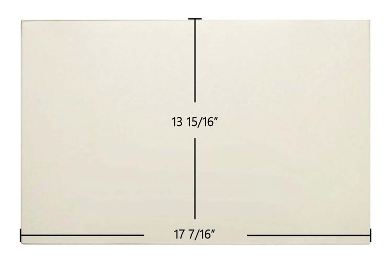 Ceramic Replacement Glass for Saey Scope Ceramic Glass Panel | 17 7/16" x 13 15/16" | Part #8770001100 - 17 7/16" x 13 15/16"