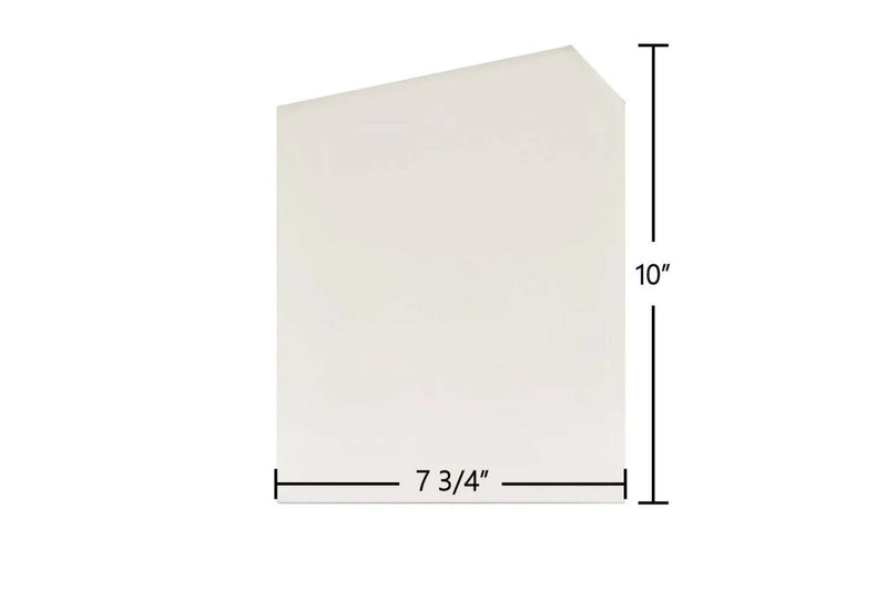 Ceramic Replacement Glass for Sierra 4500 & 5200 Ceramic Glass Panel | 7 3/4" x 10" | Part #7G0222 - 7 3/4" x 10"