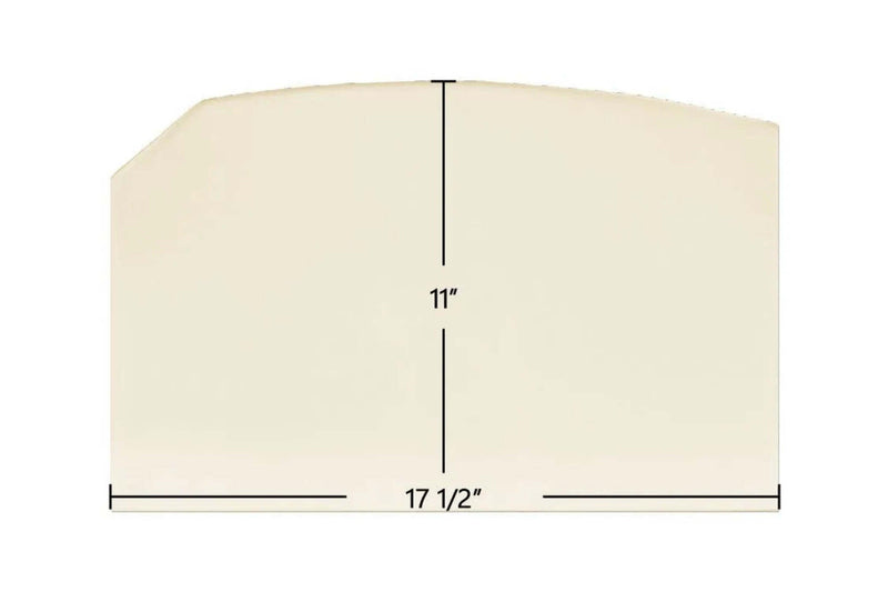 Ceramic Replacement Glass for Xtec Stove Glass Panel (17 1/2" x 11") | High-Temp Ceramic Replacement | USA-Made Wood Stove Glass - 17 1/2" x 11"
