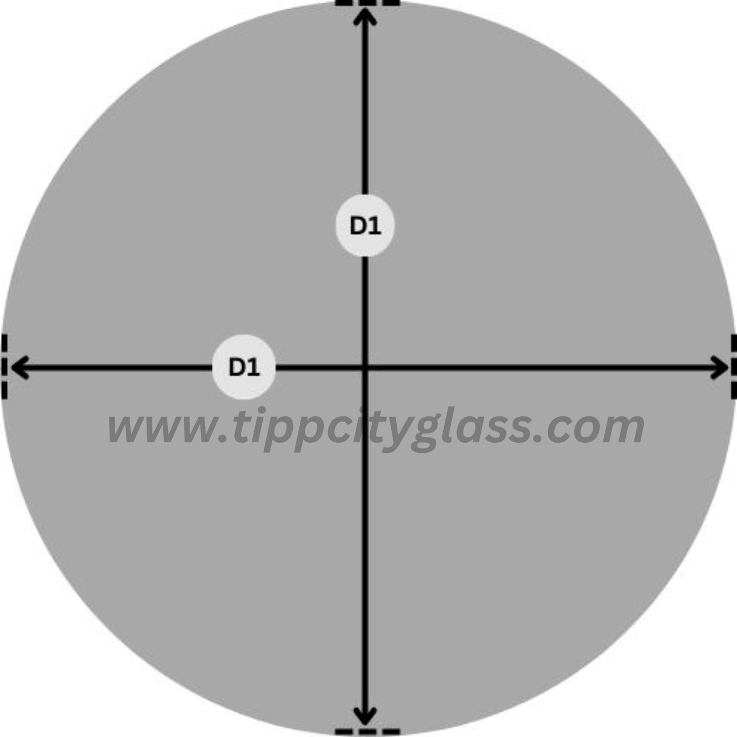 Custom Circle Fireplace / Stove Pyroceram Ceramic Glass