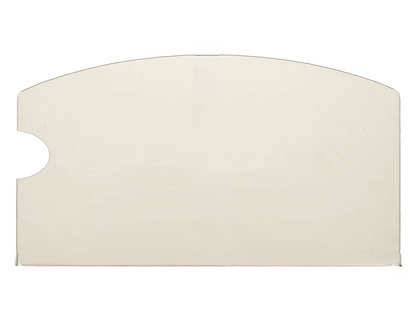 Country Performer C210 / CA210, S / SA / SS / ST 210 & Striker S160 / SA160 / C160 / CA160 Archtop Ceramic Glass Panel - 17 7/8" x 9 5/16" with Notch (Part #71072)