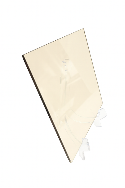 9” x 9” High-Temperature Pyroceram Ceramic Glass for Wood Stoves and Fireplaces