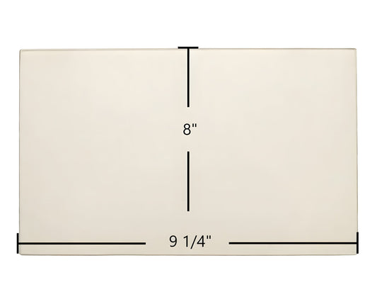 Ceramic Replacement Glass for Amaizablaze 2100, 7100 - 9 1/4" x 8"