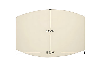 Ceramic Replacement Glass for American Energy Magnum Baby, Essex, T40, Winchester Glass - 12 9/16" x 8 15/16" Arched