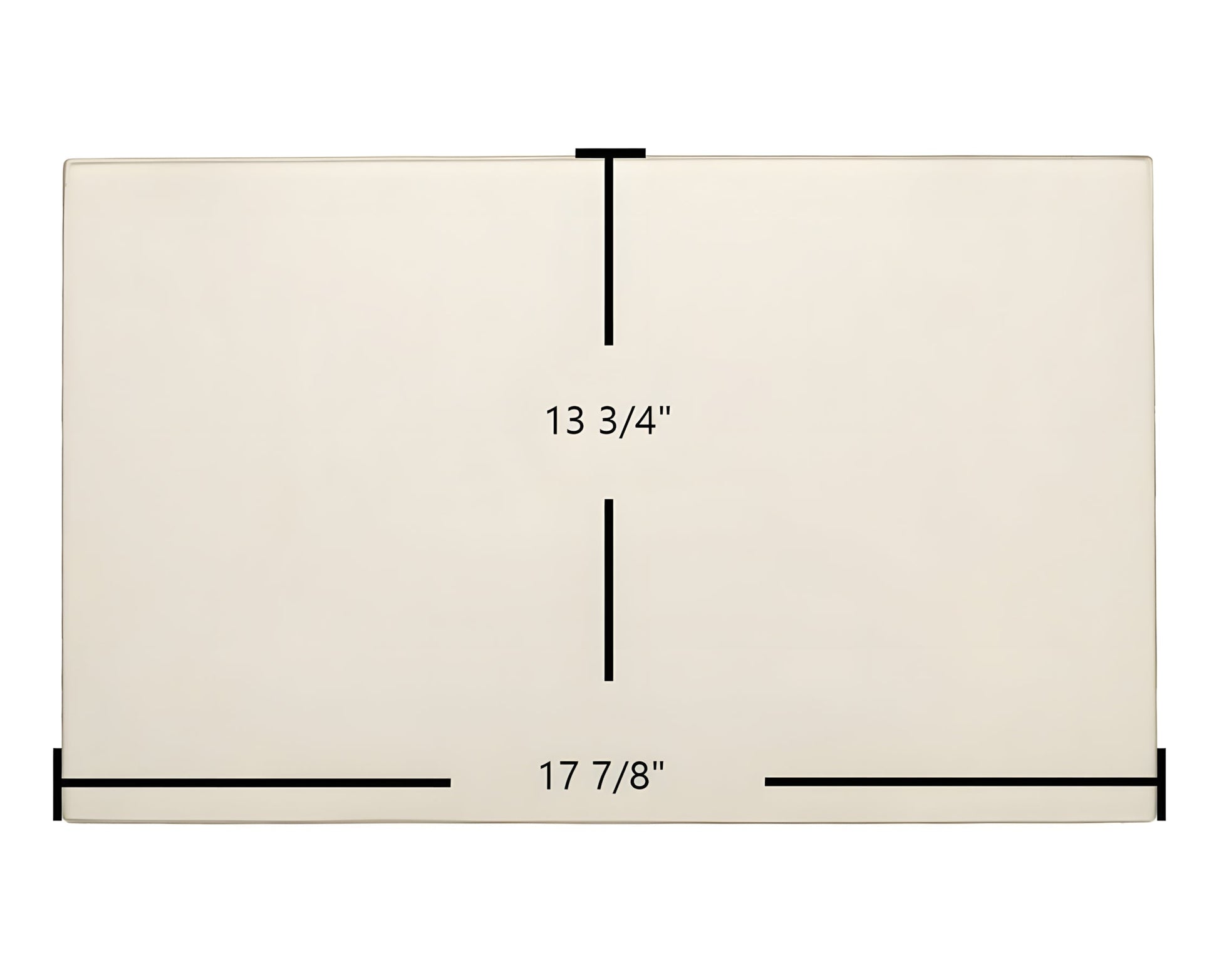 Ceramic Replacement Glass for American Energy Magnum Masonry - 17 7/8" x 13 3/4"
