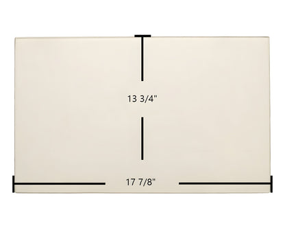 Ceramic Replacement Glass for American Energy Magnum Masonry - 17 7/8" x 13 3/4"