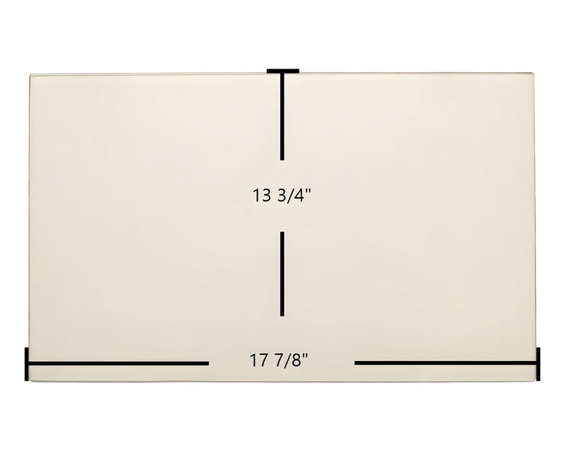 Ceramic Replacement Glass for American Energy Magnum Masonry - 17 7/8" x 13 3/4"