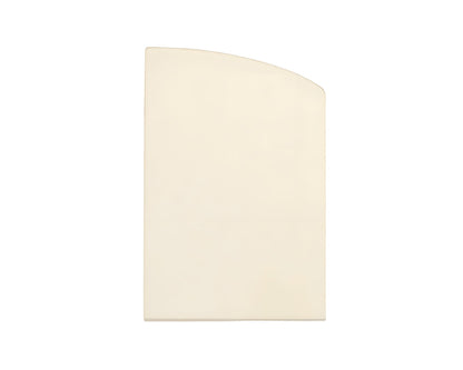 Ceramic Replacement Glass for American Energy Magnum Zero Clearance Double Door Glass - 10 13/16" x 16 1/4" Arched