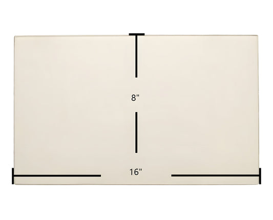 Ceramic Replacement Glass for Appalachian 28C, 30DC, CR360, 4N1R, 4N1XL, Gemini XL, 28-CD Ceramic Glass | 16" x 8" | Part #7GAD-168 - 16" x 8"