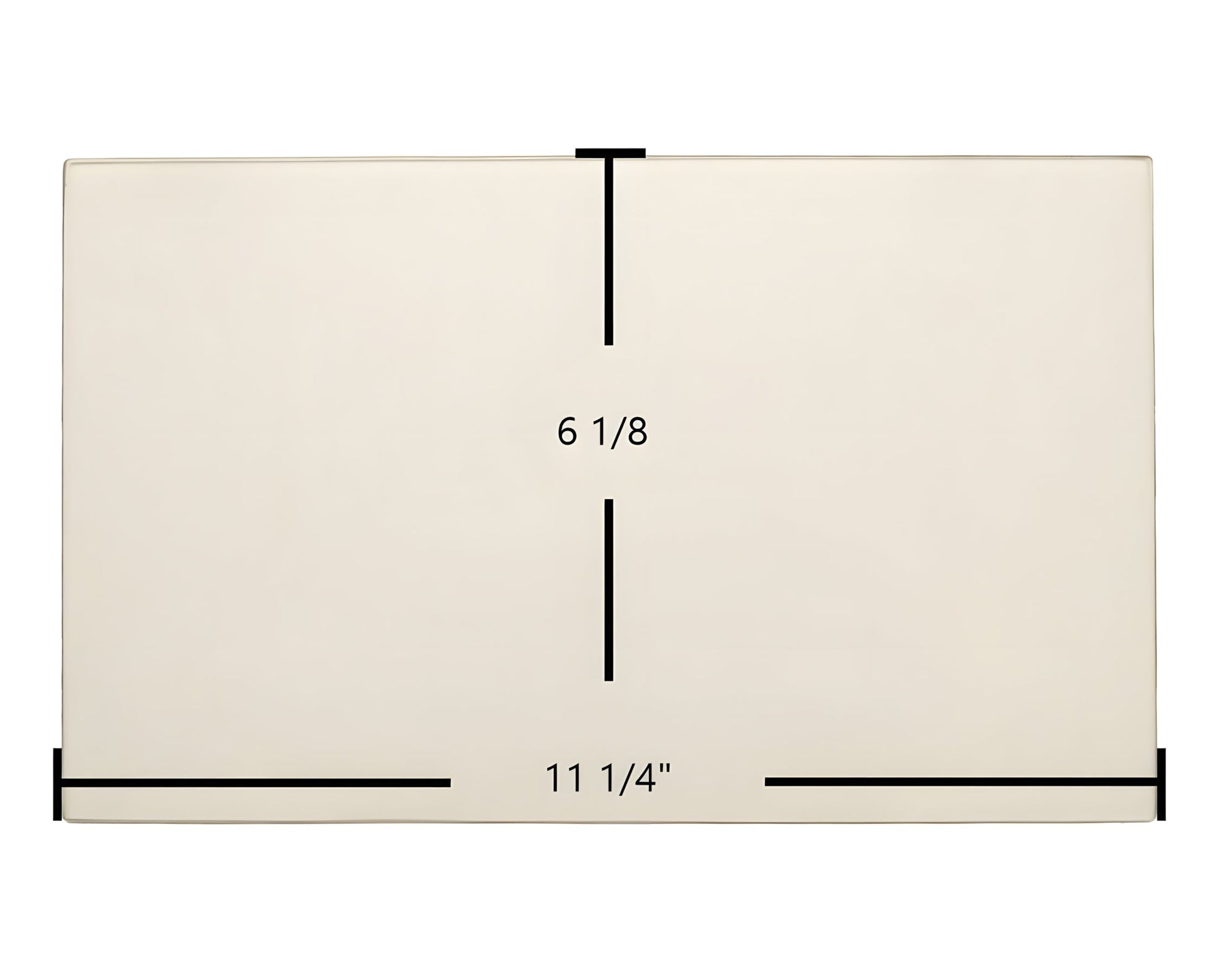 Ceramic Replacement Glass for Appalachian 32-BW-1988, 37, 36-BW (Old) Side Ceramic Glass | 11 1/4" x 6 1/8" |Part #7GA36S - 11 1/4" x 6 1/8"