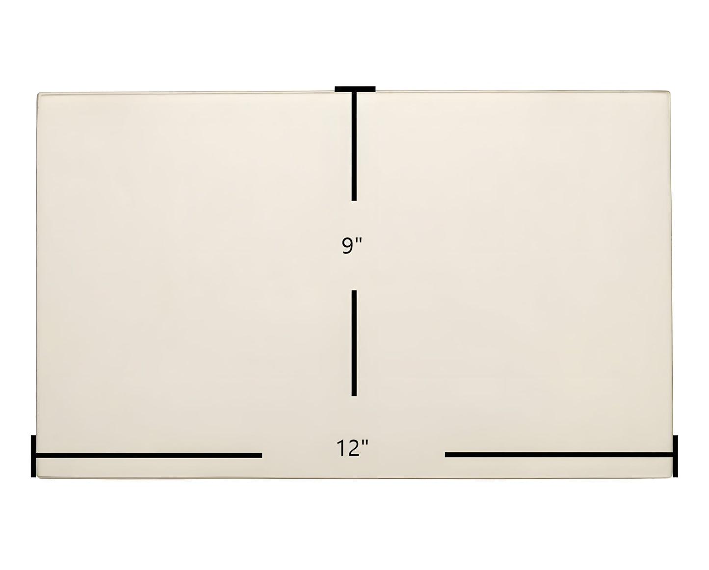 Ceramic Replacement Glass for Appalachian 7G-912 Ceramic Glass | 12" x 9" | Part #7G-912-13 - 12" x 9"