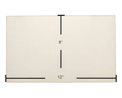 Ceramic Replacement Glass for Appalachian 7G-912 Ceramic Glass | 12" x 9" | Part #7G-912-13 - 12" x 9"