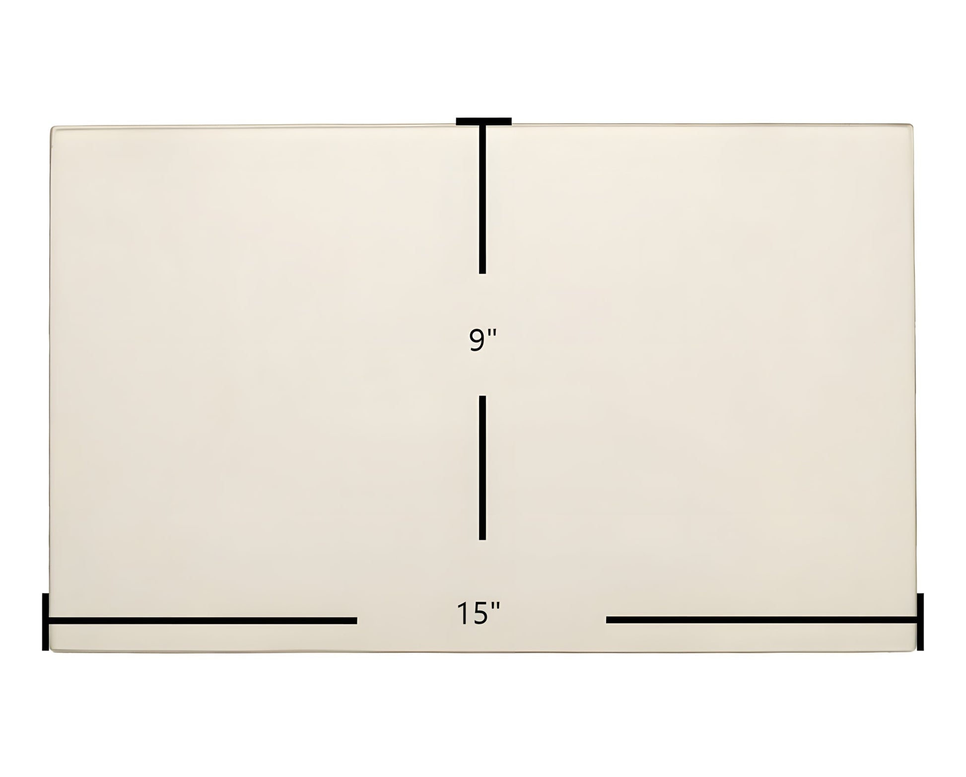 Ceramic Replacement Glass for Appalachian 7GAD - 15" x 9"