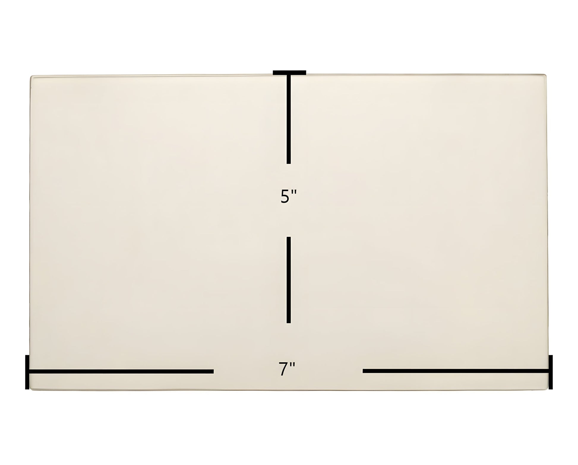 Ceramic Replacement Glass for Appalachian Double Door Replacement Ceramic Glass | 7" x 5" | Part #7G57-6 - 7" x 5"