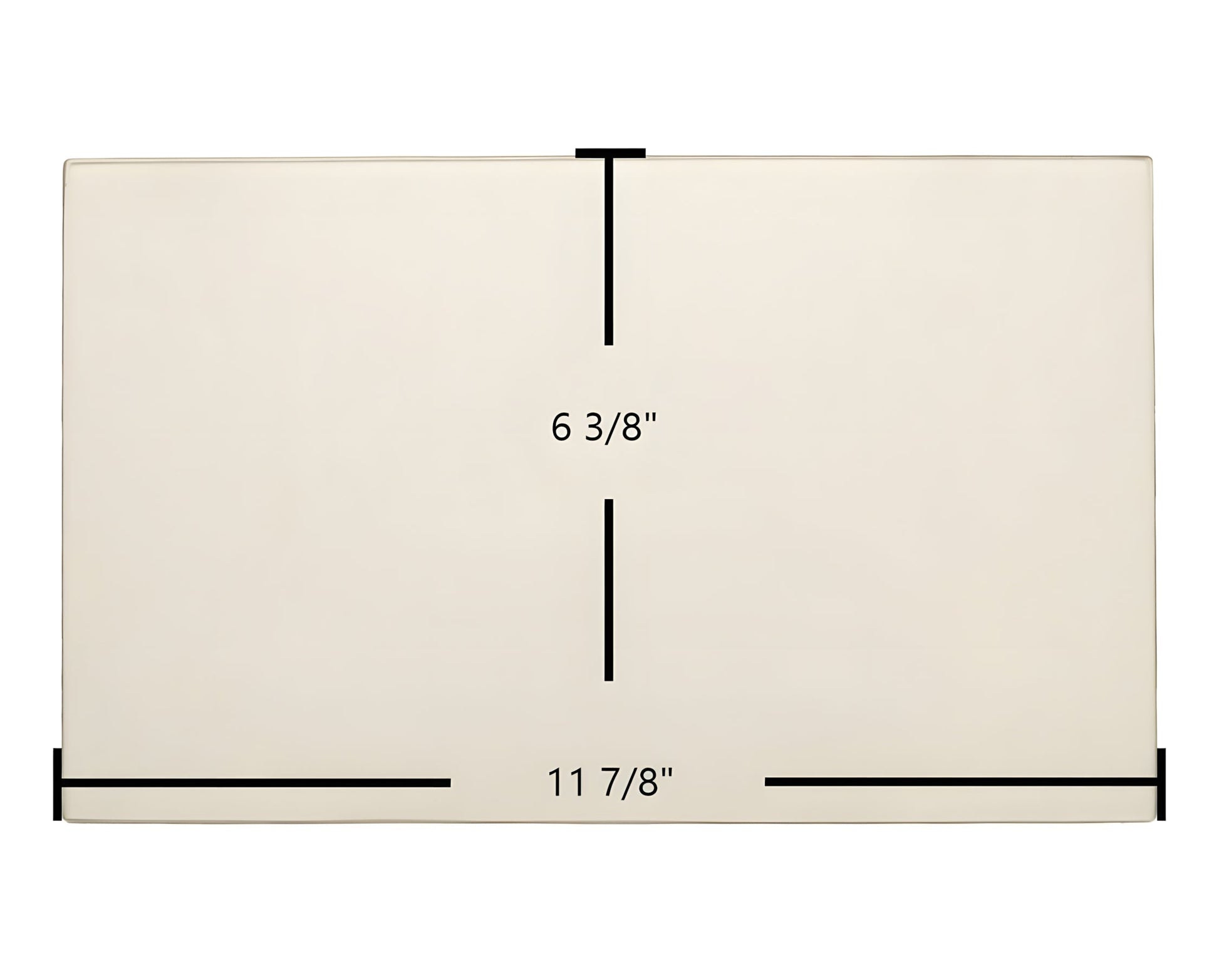 Ceramic Replacement Glass for Arrow 16, 18 - 11 7/8" x 6 3/8"