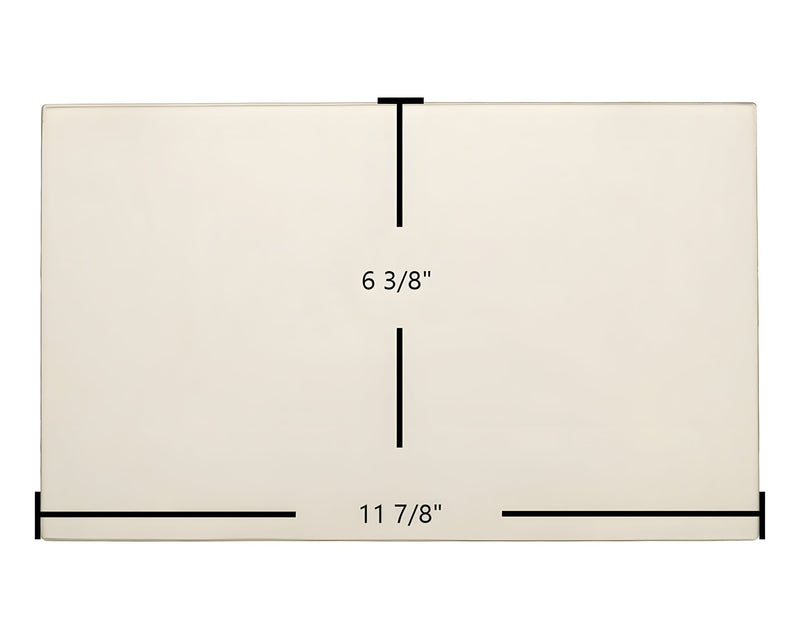 Ceramic Replacement Glass for Arrow 16, 18 - 11 7/8" x 6 3/8"
