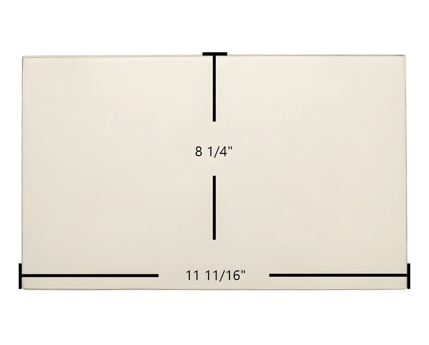 Ceramic Replacement Glass for Arrow 1600, 1800 - 11 11/16" x 8 1/4"
